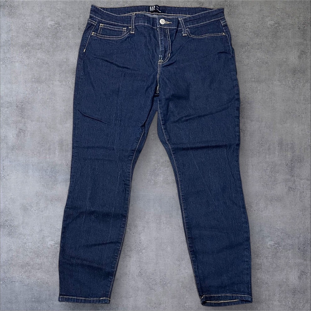 Gap Denim Legging Jeans Women 12/31 Blue Bundle Skinny Knit 3-Pack EUC - Picture 2 of 16